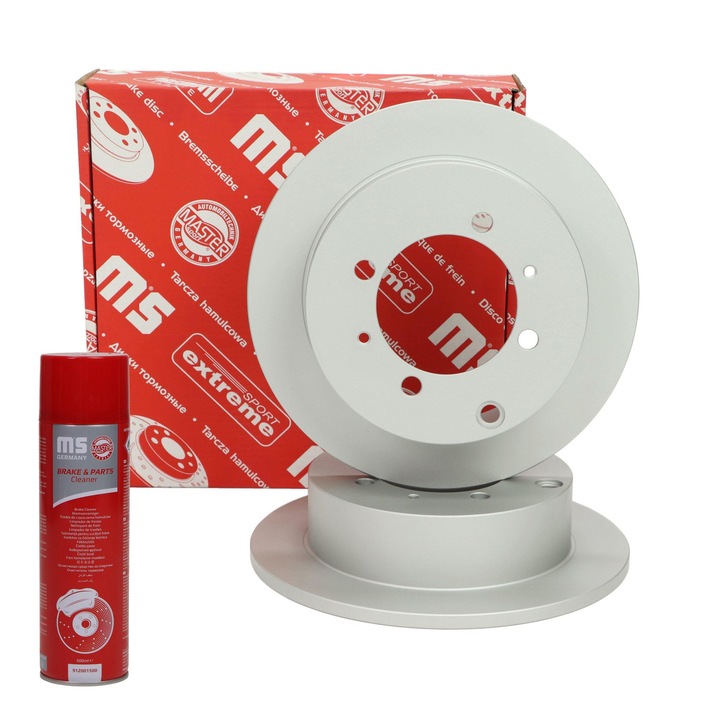 Master-Sport hátsó féktárcsák, 2 darab, 10mm vastagság, 262x60.1mm