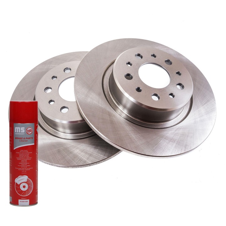 Master-Sport féktárcsa készlet, hátsó, 2 darab, 276x45,7mm, 5 lyuk