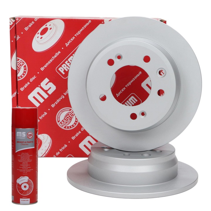 Master-Sport hátsó féktárcsa, 2 darab, 10mm vastagság, 262x168mm