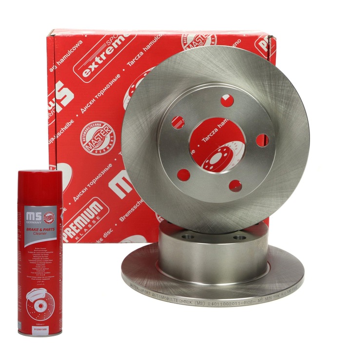 Master-Sport féktárcsa, 2 db-os szett, 245x64.2mm, 5 lyuk, hátsó