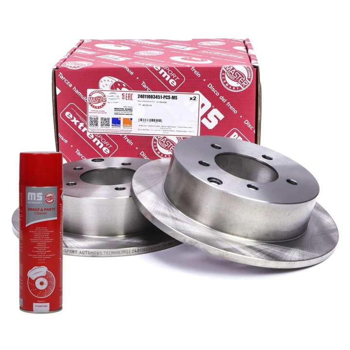 Master-Sport hátsó féktárcsa, 2 darab, 262x60, 5 lyuk