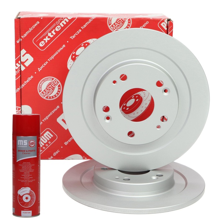 Master-Sport féktárcsa készlet, 2 db, 276x31,6mm, 5 lyuk, hátsó