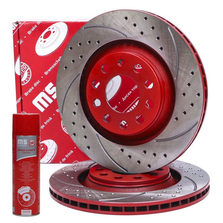 Master-Sport féktárcsa készlet, szellőztetett, 300x36,2mm, 5x112, 2 darab