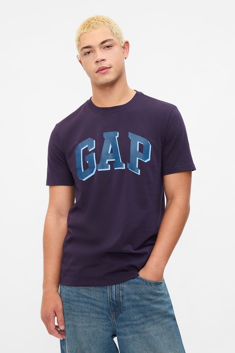 GAP, Logómintás pamutpóló, Lila