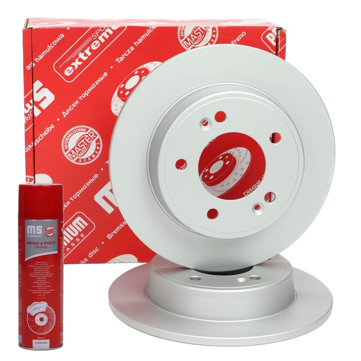 Master-Sport hátsó féktárcsák, 2 darab, 262x45mm, 5 lyuk