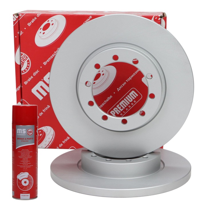 Féktárcsák Master-Sport, 2 db-os készlet, 284x43,9mm, 10 lyuk, hátsó