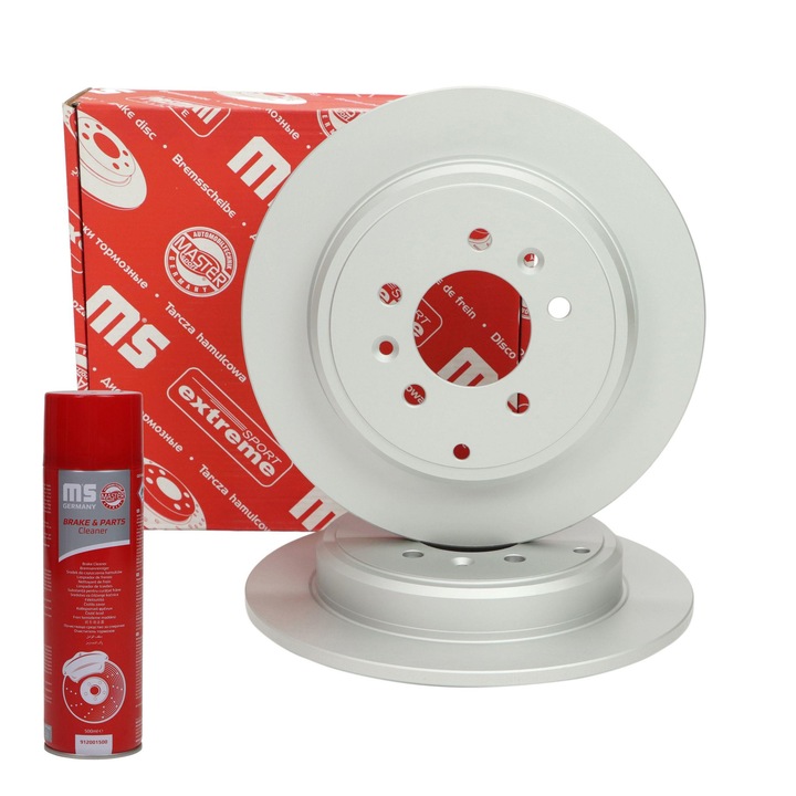 Hátsó féktárcsák Master-Sport, 290x51mm, 2 darabos készlet, 5 lyuk