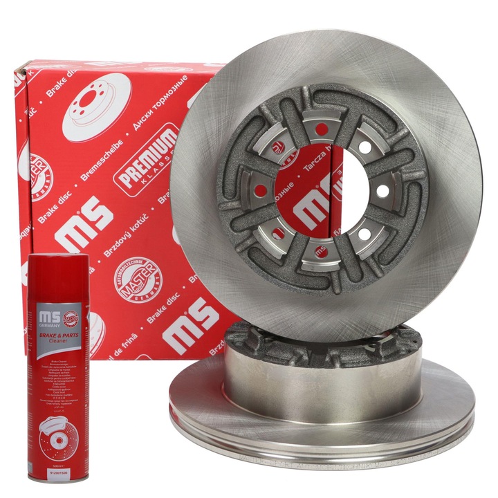 Master-Sport féktárcsa készlet, 2 db, 289x84mm, 22mm vastagság, hátsó