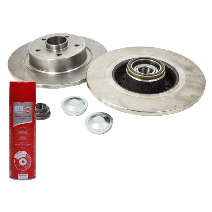 Master Sport Germany féktárcsa szett, 2 db, 274x82.2mm, hátsó, csapággyal, 2401110101B-PCS-MS