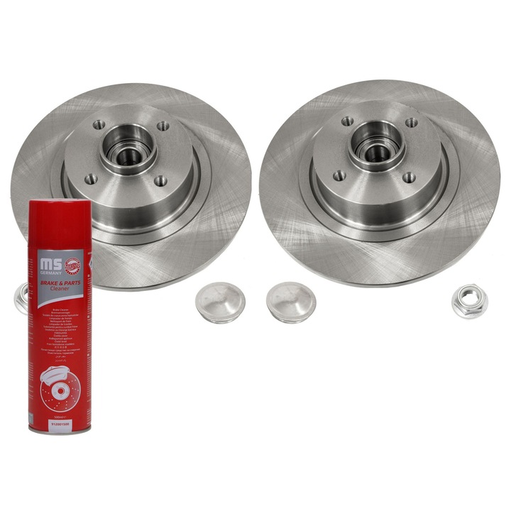 Féktárcsa csapággyal, Master-Sport Germany, 270x80, 2 darab, hátsó, 2401100325B-PCS-MS