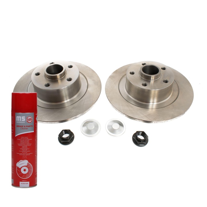 Master Sport Germany féktárcsa szett, 300x11mm, 5 lyuk, hátsó, féktisztító spray-vel, 2401110181B-PCS-MS