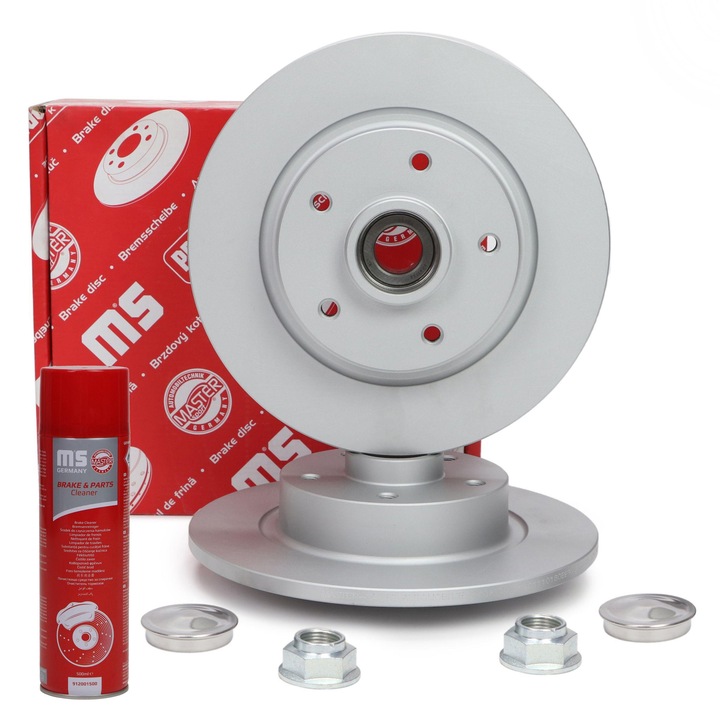 Fék Tárcsa Készlet Csapággyal, Master Sport Germany, 274x86.2mm, 5 lyuk, hátsó, 2401110180BPR-PCS-MS