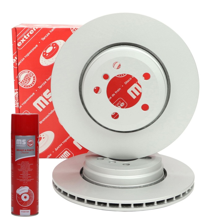 Master Sport Germany féktárcsa készlet, szellőztetett, 345x67mm, 2 darab, 24012401771-PCS-MS