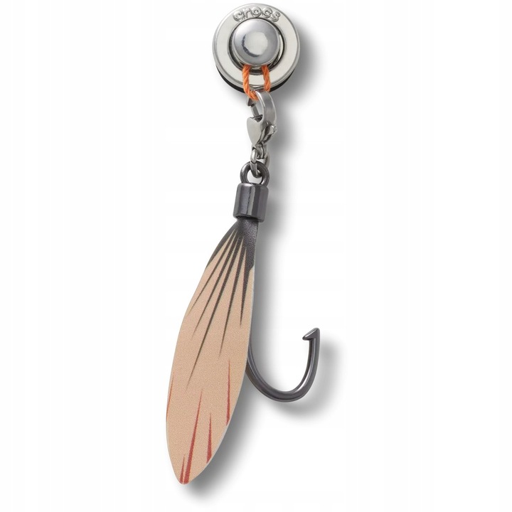 Crocs, Accesoriu incaltaminte Jibbitz, Neutral Fly Fishing Fly, Multicolor