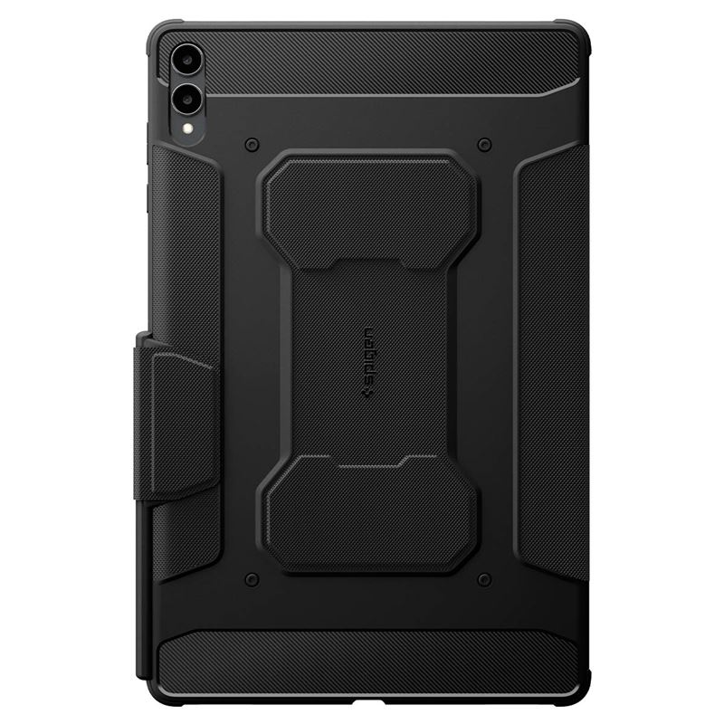 Husa Spigen Rugged Armor Pro compatibila cu Samsung Galaxy Tab S11 Ultra, Negru