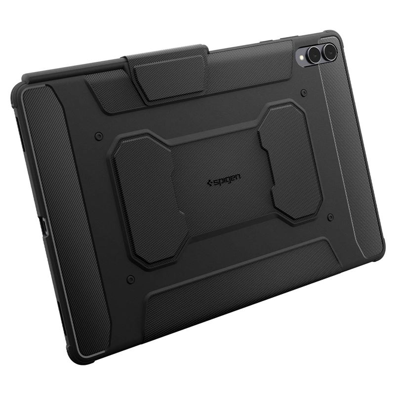 Husa Spigen Rugged Armor Pro compatibila cu Samsung Galaxy Tab S11 Ultra, Negru