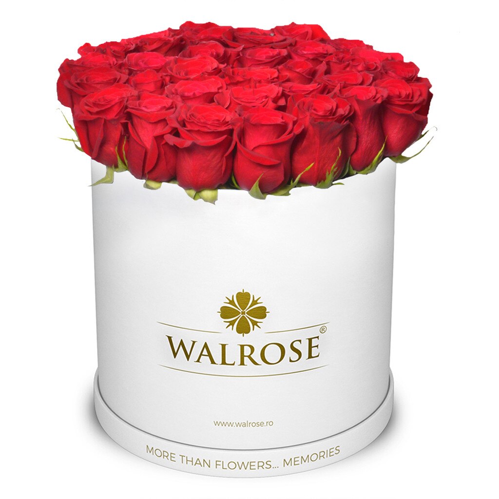 Cutie cu trandafiri Red Desire Large Box