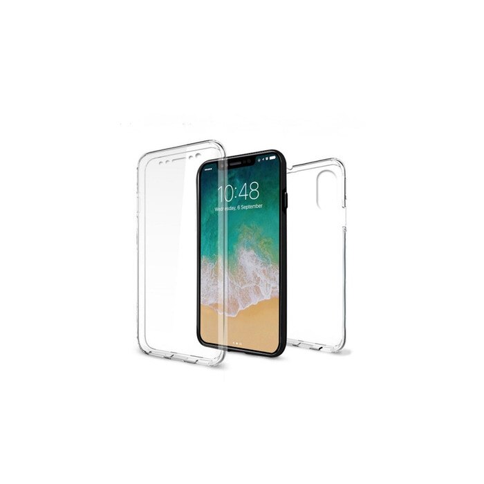 Husa Apple iPhone X Full Tpu 360 V2 Transparent