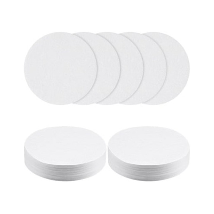 Filtre de cafea rotunde 100 x 58mm, micro hartie, alb, set