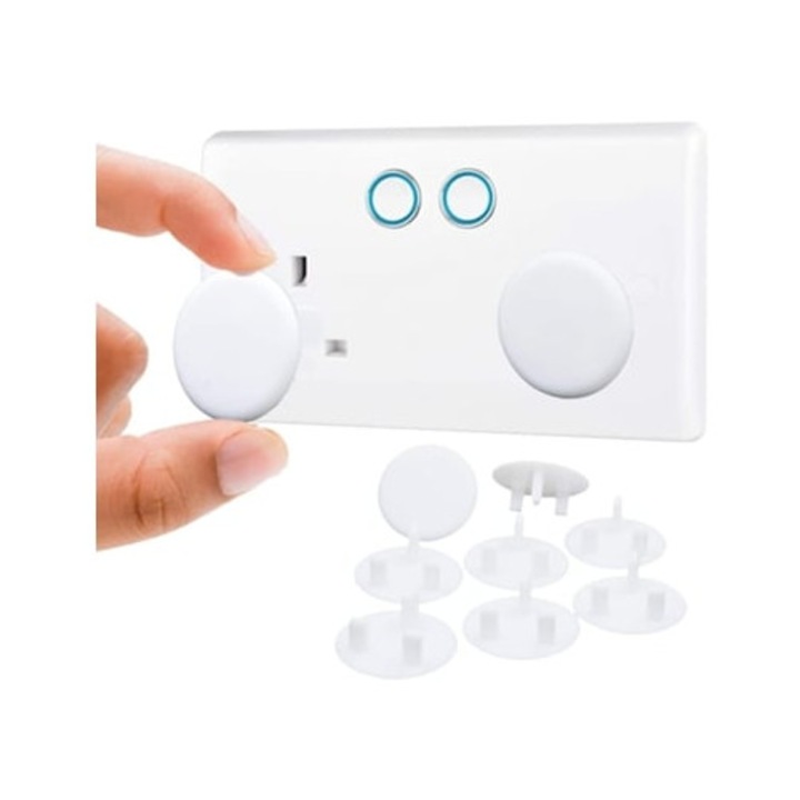 Set 10 capace pentru prize, pentru copii