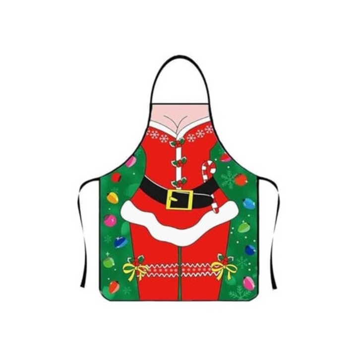Sorturi bucatarie si gratar, sort de Craciun, 1 set, multicolor