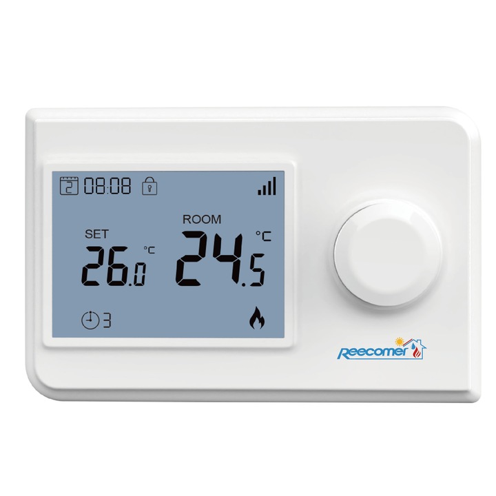 Termostat fara fir manual, smart app, TW-07-M