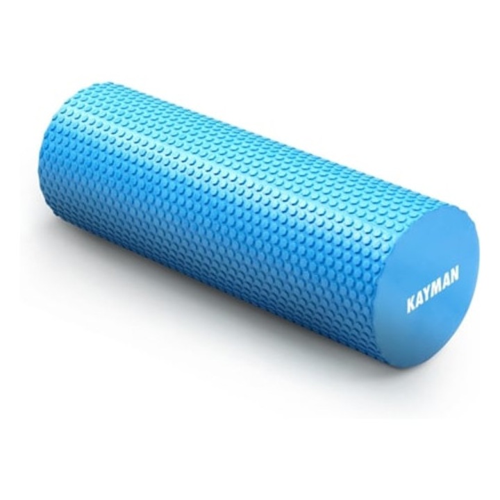 Rola de spuma pentru recuperare sportiva, auto-masaj, 33x14cm