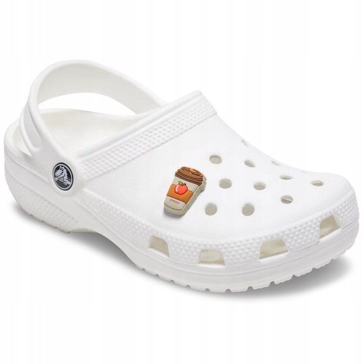 Crocs, Accesoriu incaltaminte Jibbitz, Teacher Morning Coffee, Multicolor