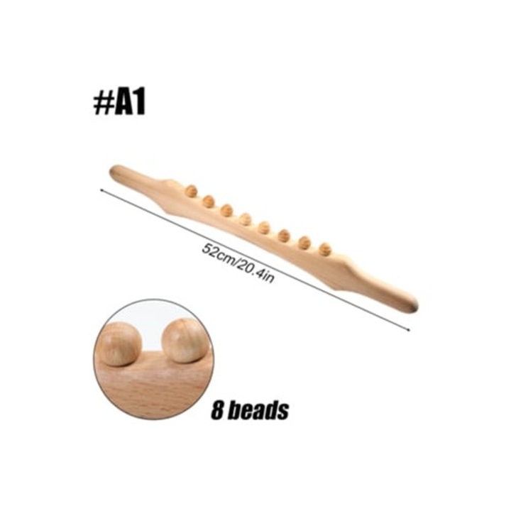 Aquaforge fa masszázskészülék nyakra, vállra, derékra, hátra, izomlazításra