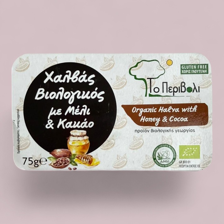 Halva BIO cu miere si cacao - 75gr