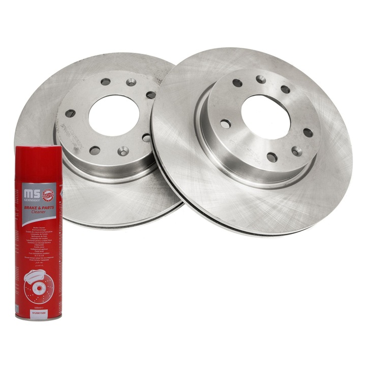 Master Sport Germany féktárcsa készlet, szellőztetett, 277x51mm, 2 darab