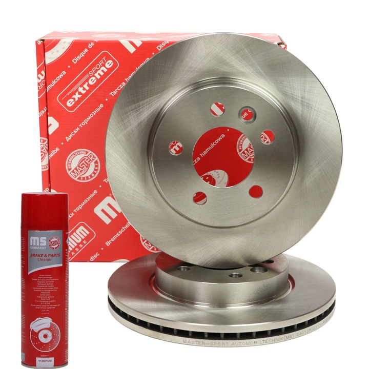 Master Sport Germany féktárcsa készlet, szellőztetett, 5 lyuk, 303x57mm, VW Amarokhoz, 2 db