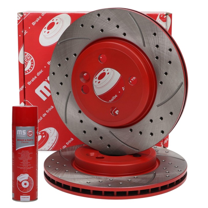 Master Sport Germany féktárcsa készlet, szellőztetett, 280x44,2mm, 2 darab