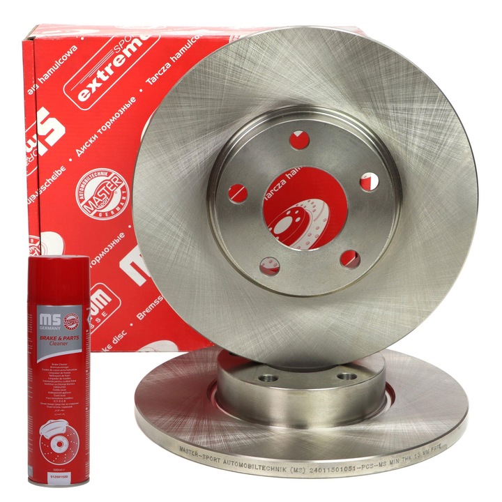 Master Sport Germany féktárcsa készlet, 2 db, 288x46,5mm, 5 lyuk