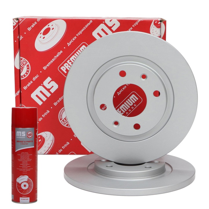 Féktárcsa szett Master Sport Germany, 2 db, 266x27, Citroen Berlingohoz