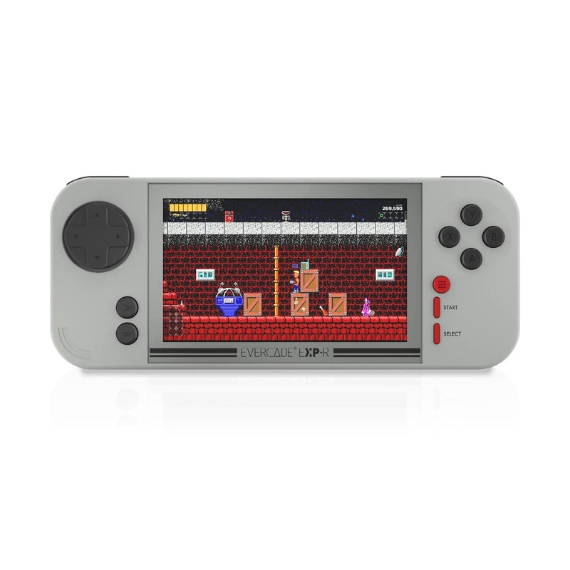 Consola de jocuri portabila, Evercade EXP-R Solo, IPS 800x480, Wi-Fi, USB-C, Editie Classic Retro, Colectia Duke Nukem 1