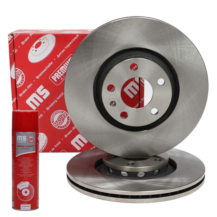 Master Sport Germany féktárcsa készlet, szellőztetett, 312x46.5mm, 2 darab