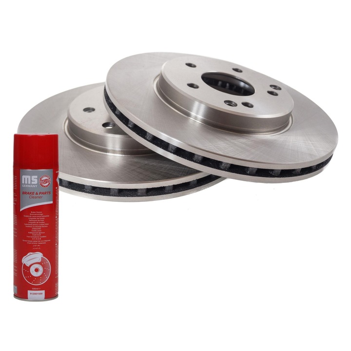 Master Sport Germany féktárcsa készlet, szellőztetett, 288x46,5mm, 5 lyuk, 2 db