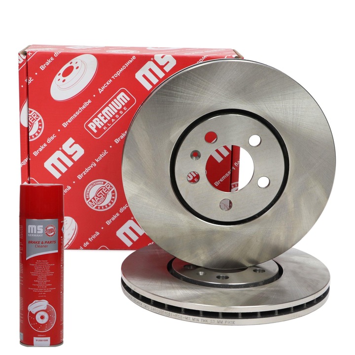 Féktárcsa készlet Master Sport Germany 24012501081, szellőztetett, 288x28,5mm, 2 db