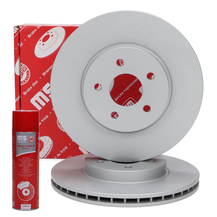 Féktárcsa szett Master Sport Germany, 2 db, szellőztetett, 300x47mm, Ford Mondeo III-hoz