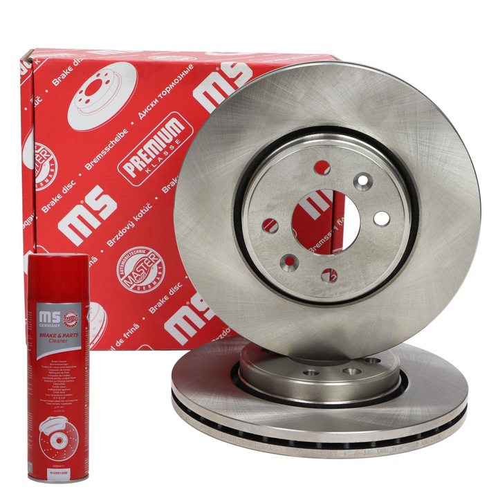 Master Sport Germany féktárcsa készlet, szellőztetett, 280x44mm, 2 darab