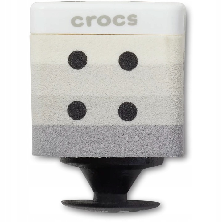 Crocs, Accesoriu incaltaminte Jibbitz, Stacked Dice, Multicolor