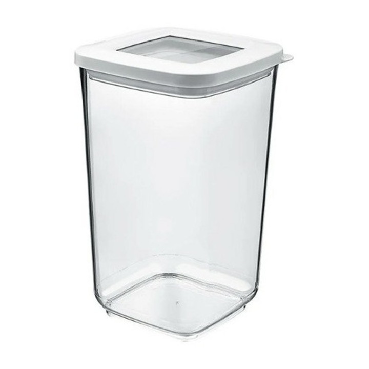 Cutie alimentara Net-Pol Terra, 1300 ml, plastic fara BPA, cu capac etans, forma compacta