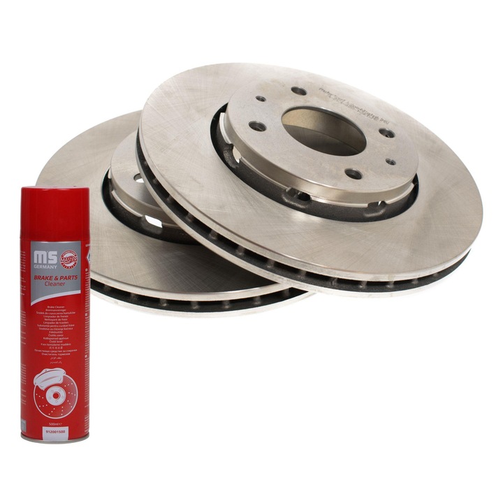 Master Sport Germany féktárcsa készlet, szellőztetett, 4 lyukú, 281x45.7mm, Mitsubishi Carisma-hoz, 2 darab