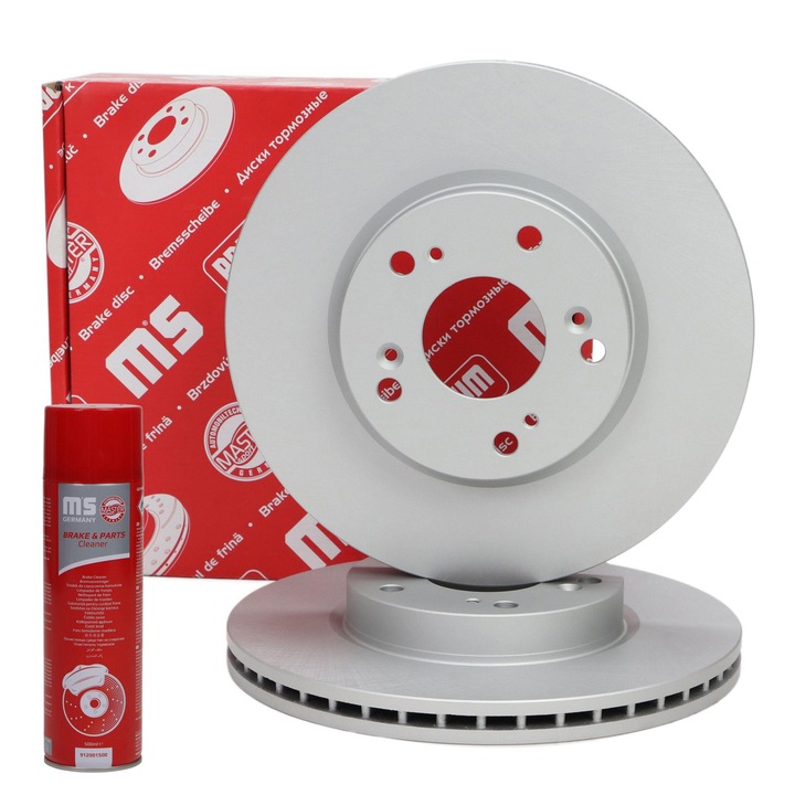 Féktárcsa készlet Master-Sport, szellőztetett, 282x47, 5 lyuk, Honda Civic VIII-hez