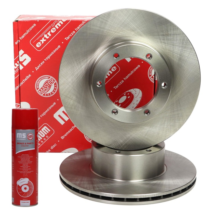 Master Sport Germany féktárcsa készlet, 2 db, 280x73,7mm, 6 lyuk, LADA NADESCHDA/NIVA-hoz