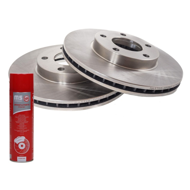 Master-Sport féktárcsa készlet, szellőztetett, 5 lyuk, 278x48,5mm