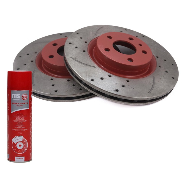 Master-Sport féktárcsák, 2 db-os készlet, szellőztetett, 284x43.5mm, Alfa Romeo 147/156/GT-hez