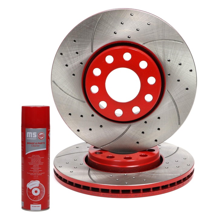 Master-Sport féktárcsák, szellőző, 288x46.5mm, 2 darabos készlet