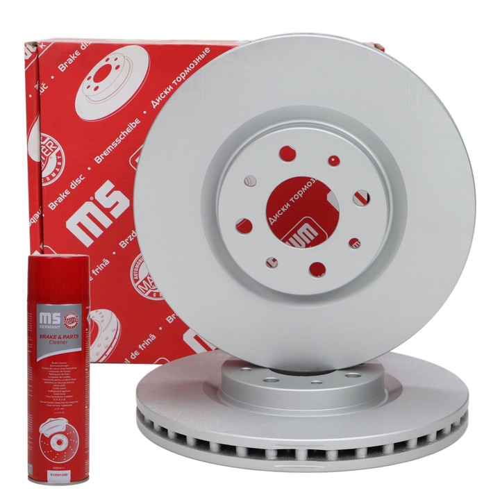 Master-Sport féktárcsa készlet, szellőztetett, 4 lyukú, 281x43.5mm, Alfa Romeo Mito-hoz, 2 darab